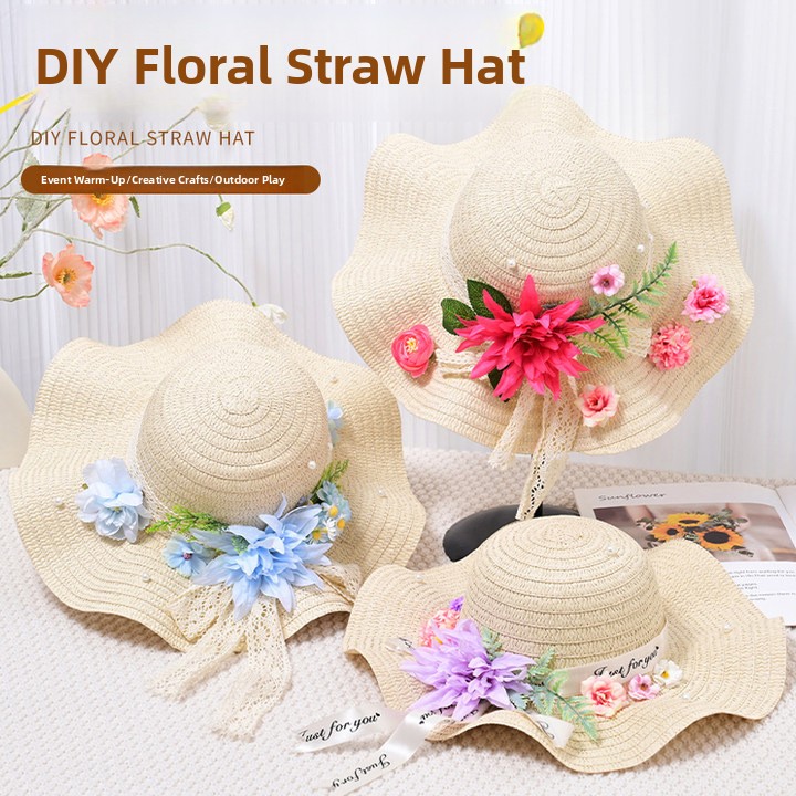 Handmade Floral Hat DIY Materi - огляд і ціна Art Craft Event