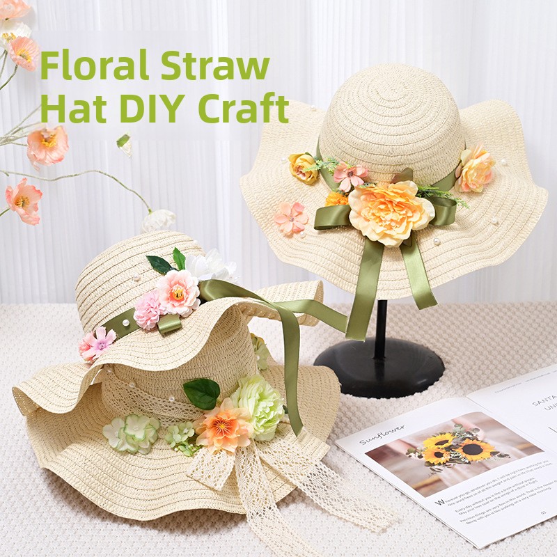 Handmade Floral Hat DIY Materi - огляд і ціна Art Craft Event