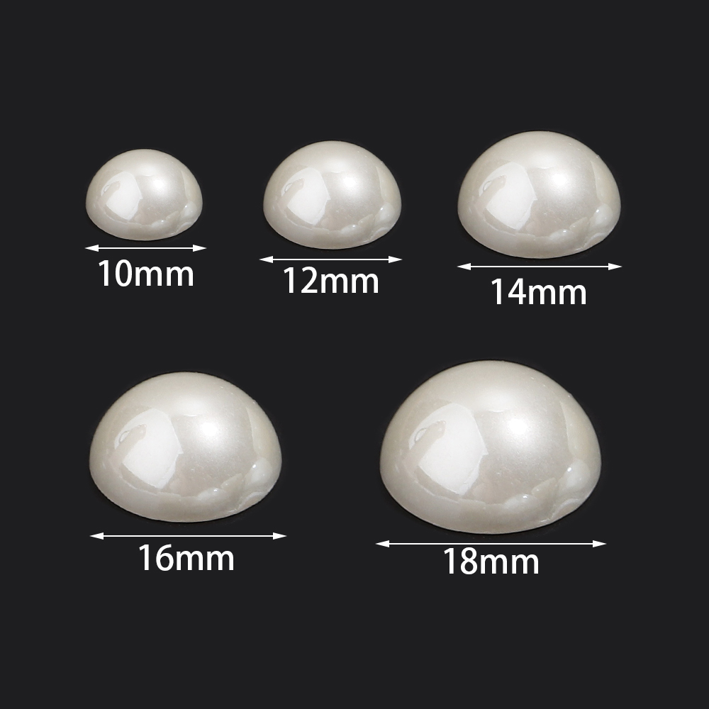 20-50pcs 10/12/14/16/18mm Beig - огляд і ціна Art Craft Decoration