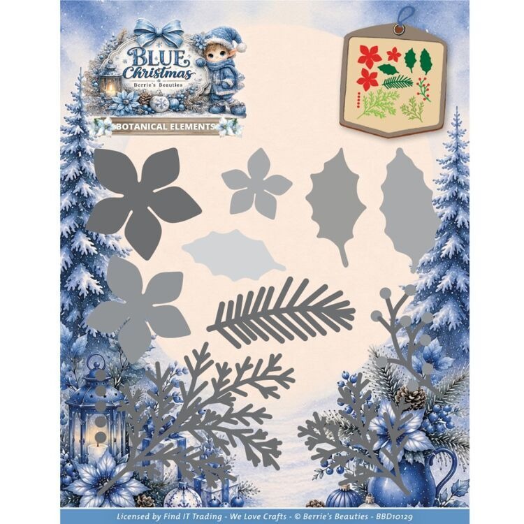 Blue Christmas Winter Serenity - огляд і ціна Stencil Cutting Plotter