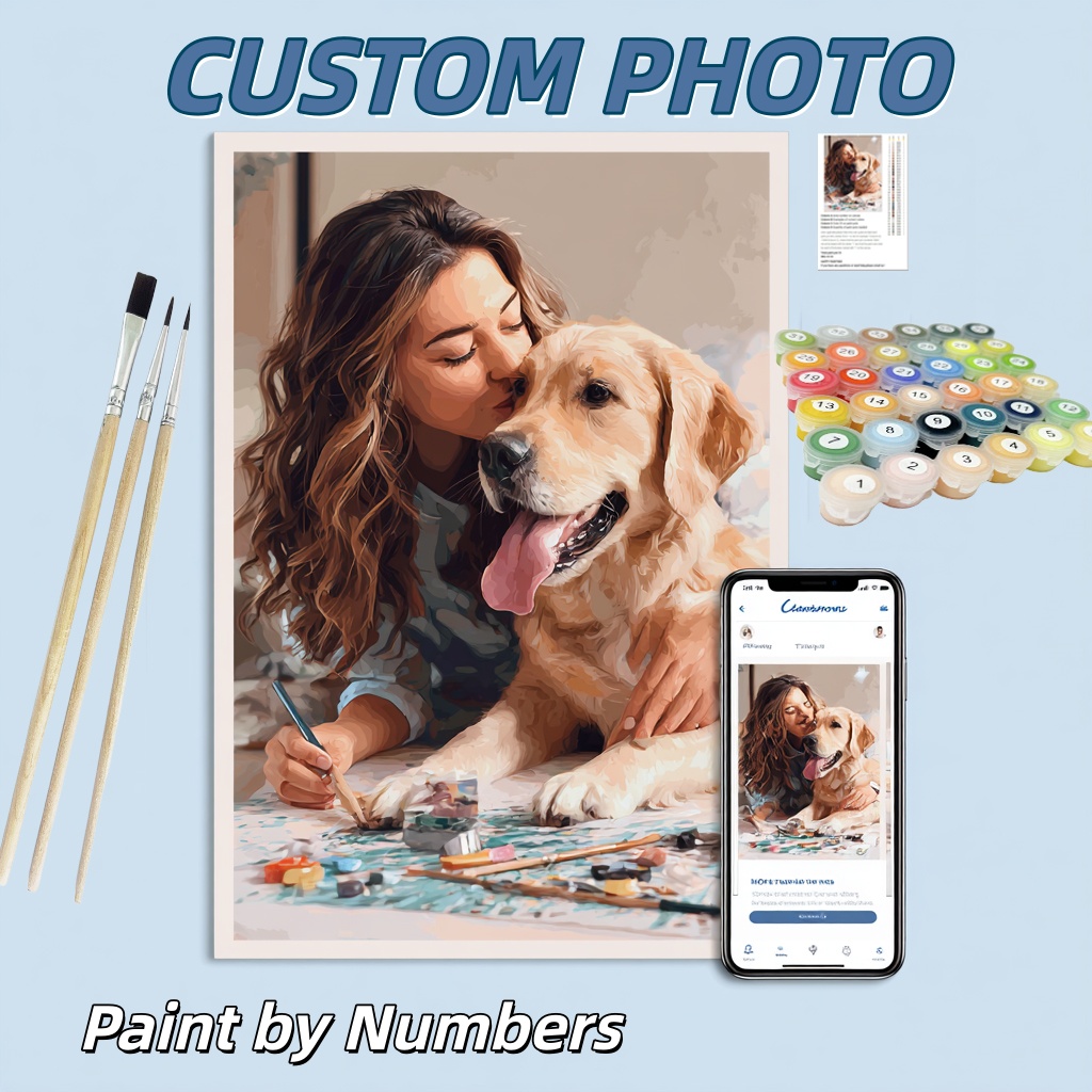 Personality Photo Diy Canvas P - огляд і ціна Art And Craft Numbers