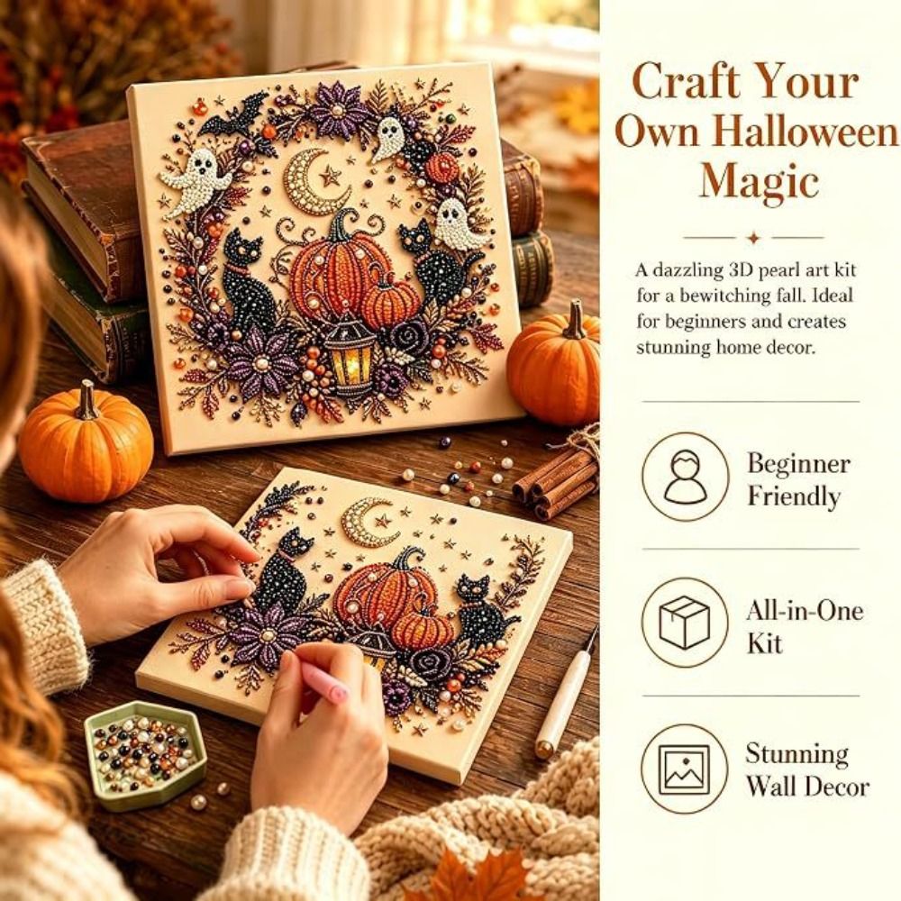 Friendly Crafts Halloween Pear - огляд і ціна Art Craft Event