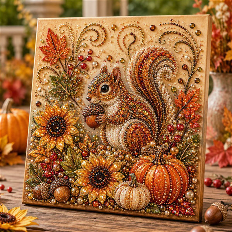 Autumn Diamond Pearl Painting  - огляд і ціна Art Craft Flower