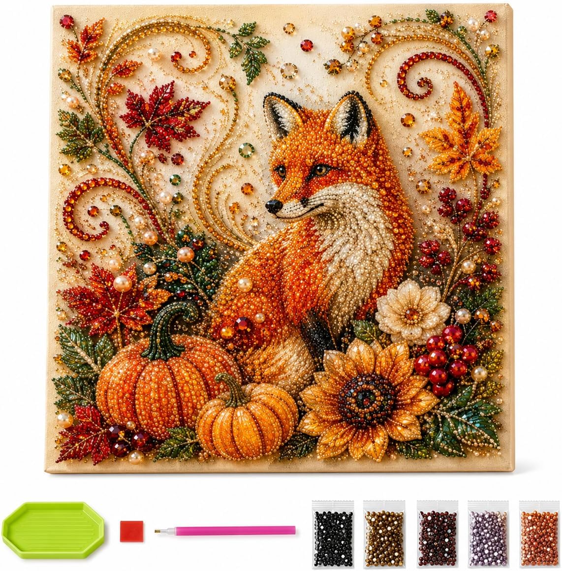 Autumn Diamond Pearl Painting  - огляд і ціна Art Craft Flower