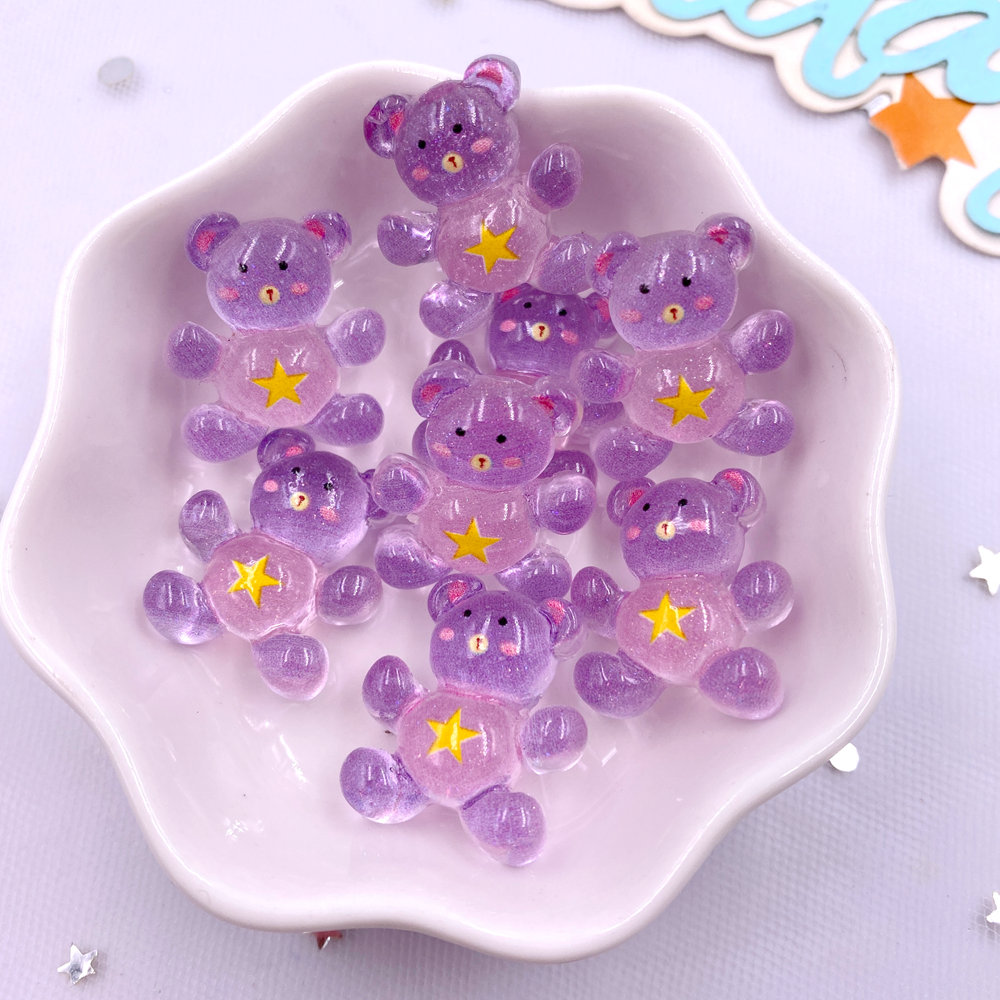 20Pcs Resin Glitter Kawaii Col - огляд і ціна Art Craft Love