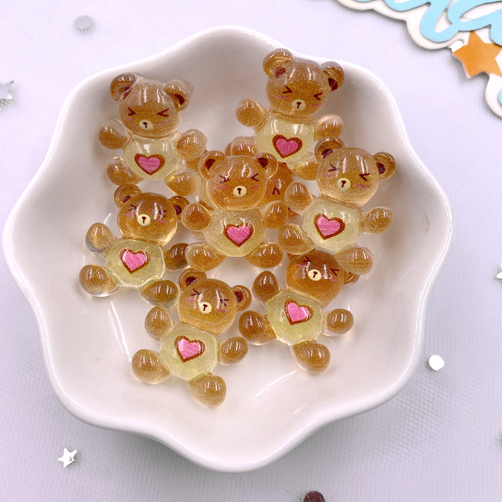 20Pcs Resin Glitter Kawaii Col - огляд і ціна Art Craft Love