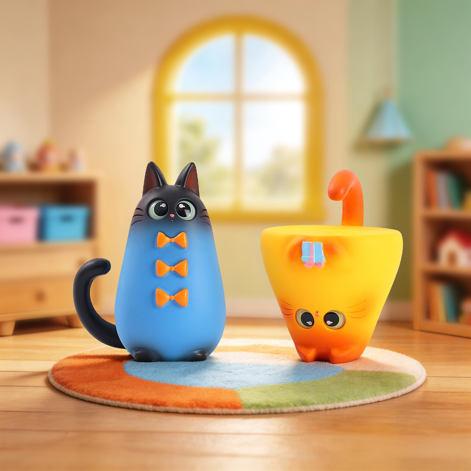 Blind Box Cat Figurine Resin C - огляд і ціна Art Craft Items