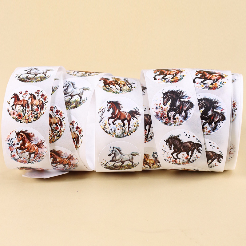500pcs/Roll Horse Flower Stick - огляд і ціна Art Craft Items