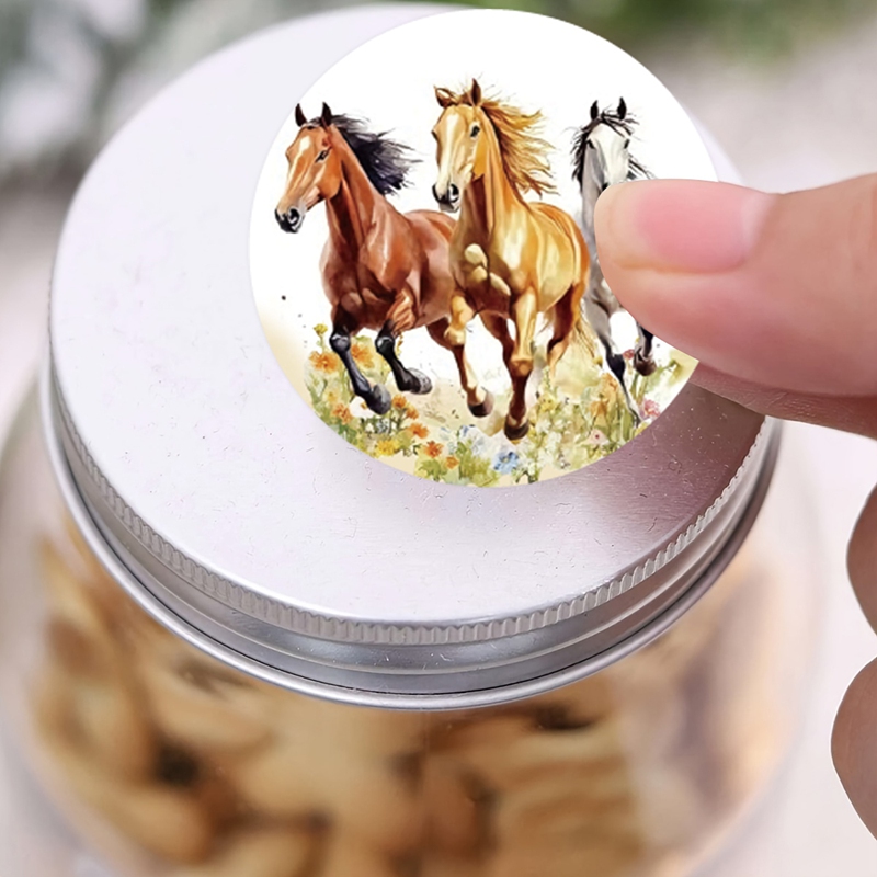 500pcs/Roll Horse Flower Stick - огляд і ціна Art Craft Items