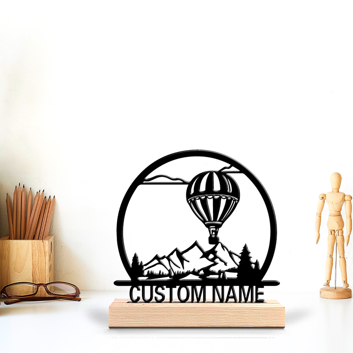 1pc Hot air balloon Customized - огляд і ціна Art Craft Decoration