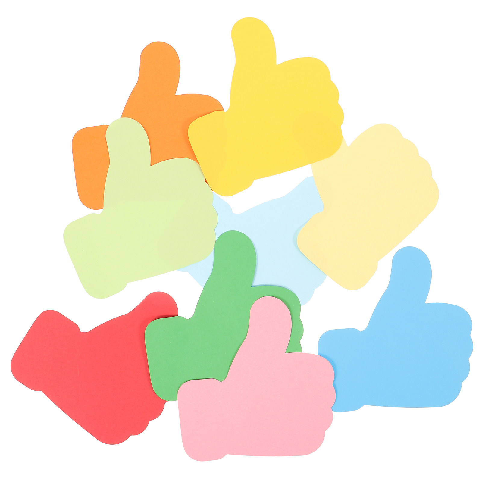 54Pcs Hand Shaped Paper Cutout - огляд і ціна Art Craft Decoration