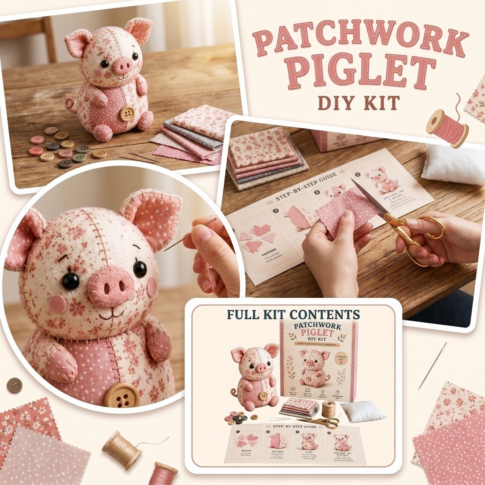 Kids Woodland Animals Sewing K - огляд і ціна Art Craft Event