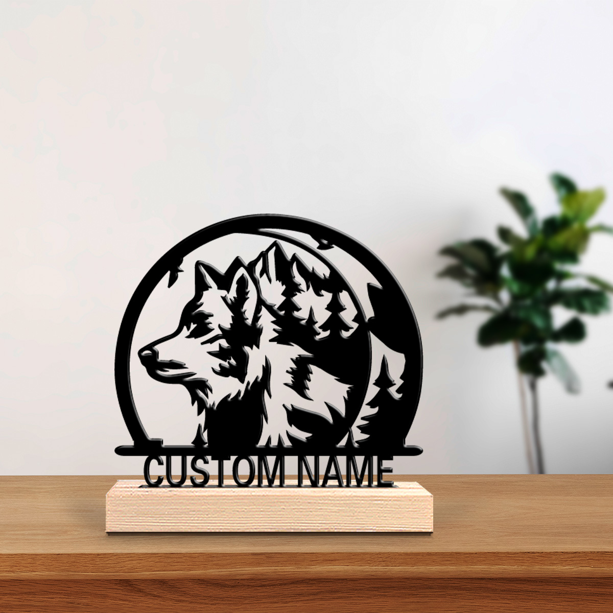 1pc Mountain wolves Customizab - огляд і ціна Art Craft Decoration