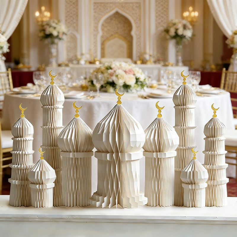 3D Honeycomb Paper Art Palace  - огляд і ціна Art Craft Event