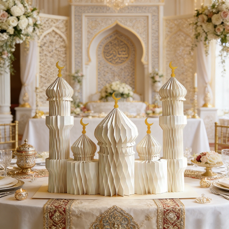 3D Honeycomb Paper Art Palace  - огляд і ціна Art Craft Event