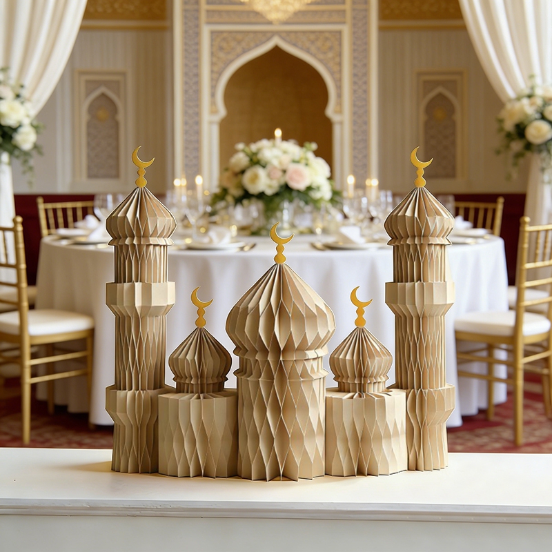 3D Honeycomb Paper Art Palace  - огляд і ціна Art Craft Event