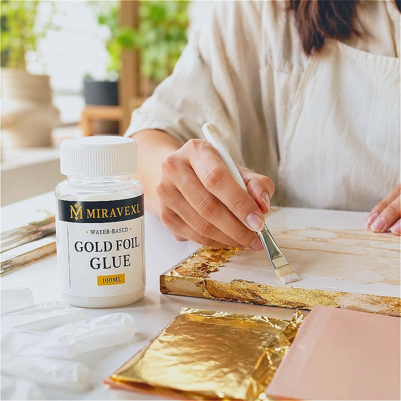 50/100ml Water Based Gold Foil - огляд і ціна Art Craft Event