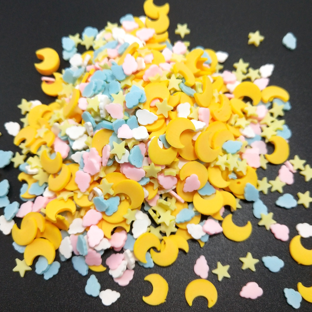 50g Yellow Star/Clouds Polymer - огляд і ціна Art Craft Love