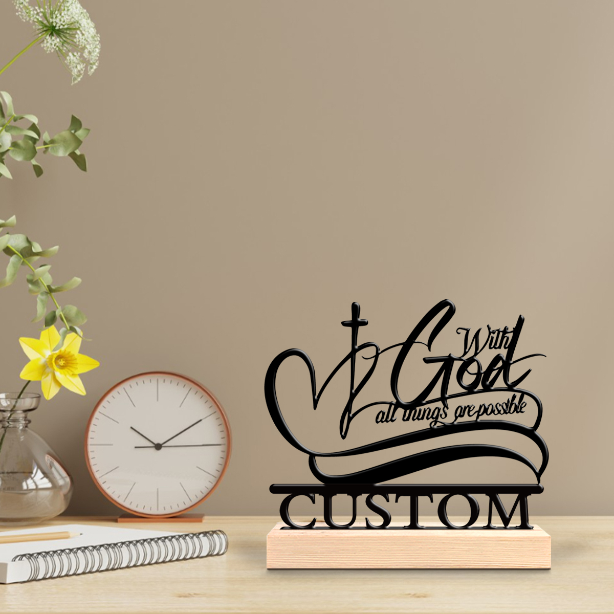 1pc Creative Christian love Cu - огляд і ціна Art Craft Love