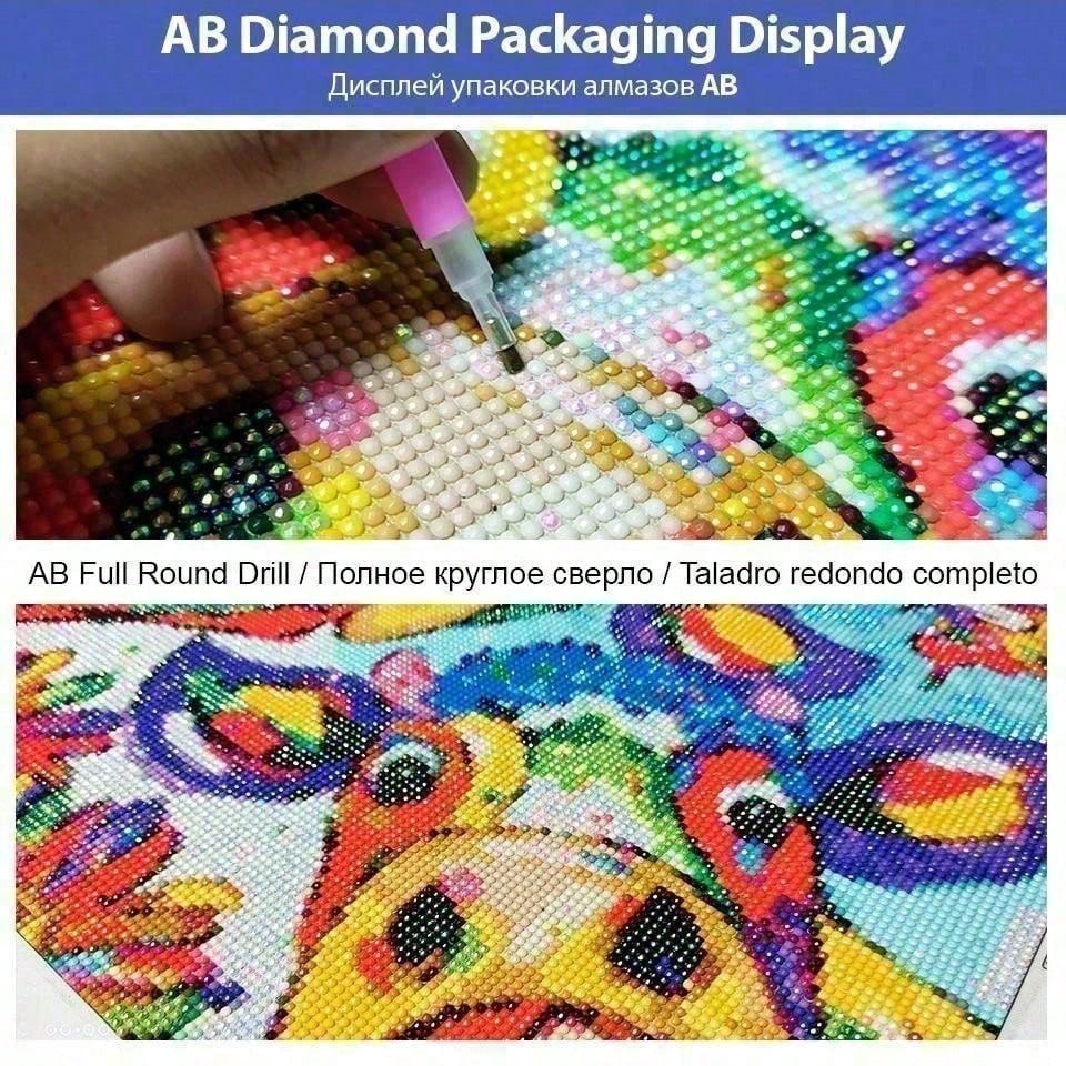 1 piece - Potdemiel-5D-DIY - F - огляд і ціна Art Craft Love