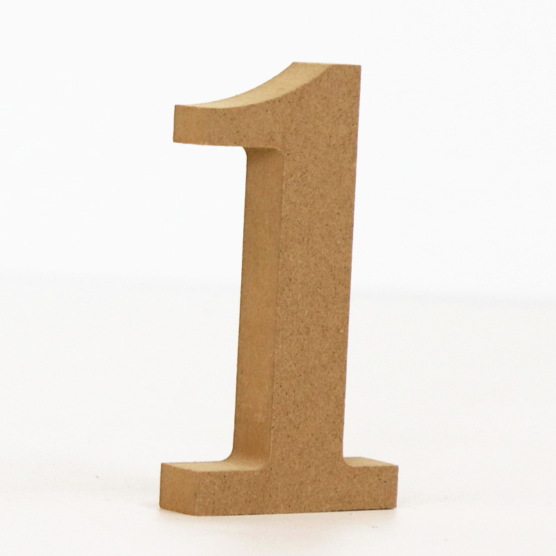 1pc 10cm Wood Color Numbers 0- - огляд і ціна Art And Craft Numbers