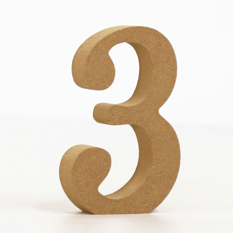 1pc 10cm Wood Color Numbers 0- - огляд і ціна Art And Craft Numbers